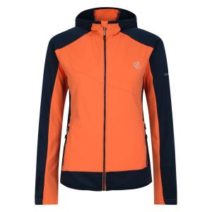 Damska Warstwa Środkowa Traversing Core Stretch Midlayer. Czarne kurtki Dare 2b, bez wzorów, bez kaptura. Za 84,99 zł.