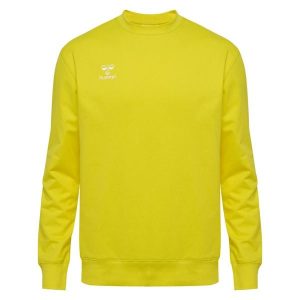 Bluza Hummel Go 2.0. Żółte bluzy Hummel, bez wzorów, bez kaptura. Za 202,00 zł.