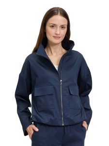 BETTY & CO Kurtka w kolorze granatowym rozmiar: 40. Niebieskie kurtki Betty & Co, bez wzorów, bez kaptura. Za 195,99 zł.