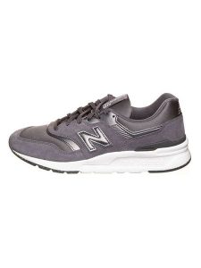 New Balance Skórzane sneakersy "997" w kolorze fioletowym rozmiar: 39. Różowe trampki New Balance, bez wzorów, z materiału, bez zapięcia. Za 329,42 zł.