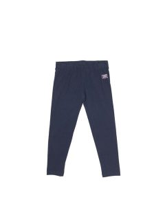 Legginsy z bawełna na czas wolny na co dzień. Szare legginsy LEONE 1947 APPAREL, bez wzorów, z bawełny. Za 63,11 zł.