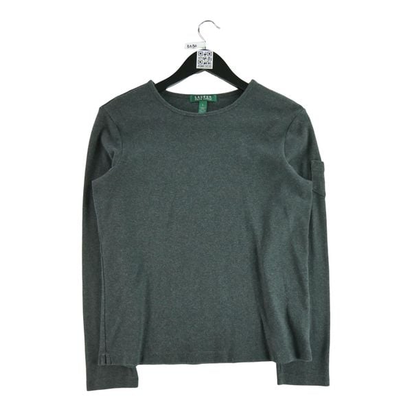 Second life - Sweater szary dla kobiet - Jak nowy. Szare golfy Ralph Lauren, bez wzorów. Za 114,17 zł.