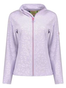 Geographical Norway Bluza polarowa w kolorze fioletowym rozmiar: XXL. Różowe bluzy Geographical Norway, xxl, bez wzorów, z polaru, bez kaptura. Za 56,39 zł.