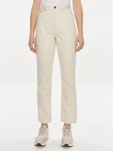 Calvin Klein Jeansy K20K206573 Écru Slim Fit. Jeansy Calvin Klein, bez wzorów, z bawełny. Za 379,99 zł.