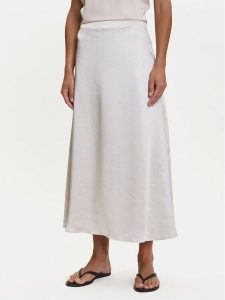 Tatuum Spódnica maxi Luksa T2507.172 Beżowy Regular Fit. Brązowe spódnice Tatuum, bez wzorów, z syntetyku, maxi. Za 249,99 zł.