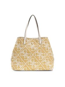 Guess Torebka 182924 Biały. Białe shopper bag Guess, z aplikacjami, bez dodatków. Za 674,99 zł.