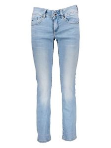 G-Star Dżinsy - Slim fit - w kolorze błękitnym rozmiar: W28/L30. Niebieskie jeansy G-Star, z aplikacjami. Za 208,99 zł.