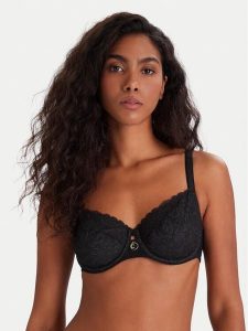 Chantelle Biustonosz z fiszbiną Sublime C19WMU Czarny. Czarne biustonosze Chantelle, bez wzorów, z syntetyku. Za 269,99 zł.