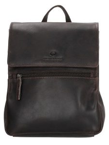 Micmacbags Skórzany plecak "Next Navajo" w kolorze czarnym - 23 x 26 x 9 cm rozmiar: onesize. Czarne plecaki Micmacbags. Za 224,52 zł.