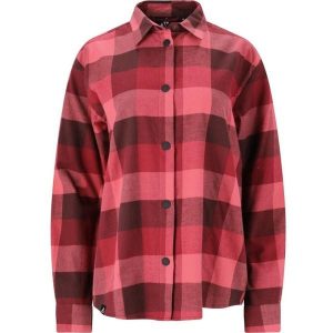 Koszula damska Whistler Riglet. Czerwone koszule WHISTLER, bez wzorów, z bawełny, bez kołnierzyka, bez ramiączek. Za 211,00 zł.