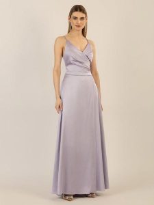 APART Sukienka w kolorze fioletowym rozmiar: 34. Różowe sukienki Apart, bez wzorów, bez kołnierzyka, bez ramiączek, maxi. Za 239,99 zł.