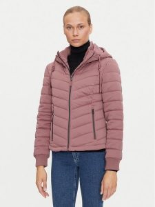 JDY Kurtka puchowa Ebonie 15328268 Różowy Regular Fit. Czerwone kurtki JDY, xs, bez wzorów, z puchu, bez kaptura. Za 179,99 zł.