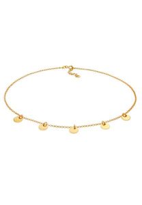 Elli Damski naszyjnik Choker Geo Platelet Round 925 Sterling Silver Naszyjniki 1 ct. Szare naszyjniki Elli, srebrne. Za 238,99 zł.