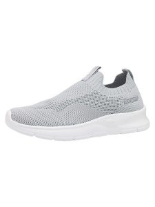 Kangaroos Sneakersy "K-NJ Crush" w kolorze szarym rozmiar: 38. Szare trampki KangaROOS, bez wzorów, bez zapięcia. Za 96,60 zł.