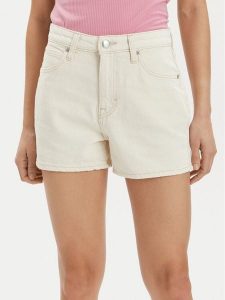 Lee Szorty jeansowe Carol112348984 Écru Regular Fit. Szorty Lee, bez wzorów, z bawełny. Za 159,99 zł.
