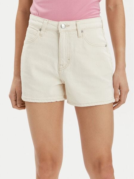 Lee Szorty jeansowe Carol112348984 Écru Regular Fit. Szorty Lee, bez wzorów, z bawełny. Za 159,99 zł.
