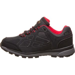 Buty turystyczne "Samaris II" w kolorze czerwono-antracytowym. Buty trekkingowe marki Regatta Women. W wyprzedaży za 193,95 zł.