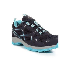 Buty trekkingowe damskie Vendeavour Regatta. Niebieskie buty trekkingowe Regatta, bez zapięcia. W wyprzedaży za 189,99 zł.