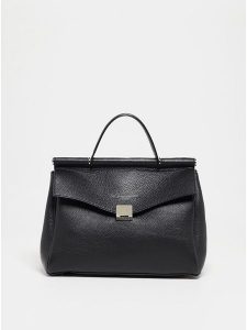 Victor & Hugo Paris Skórzana torebka "Matti" w kolorze czarnym - 33 x 25 x 14 cm rozmiar: onesize. Czarne torebki klasyczne Victor & Hugo Paris, bez wzorów, z materiału, bez dodatków. Za 260,99 zł.