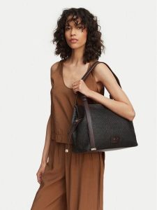 Armani Exchange Torebka XW002603 AF22683 M6219 Brązowy. Brązowe torebki klasyczne Armani Exchange, bez wzorów, ze skóry, bez dodatków. Za 657,99 zł.