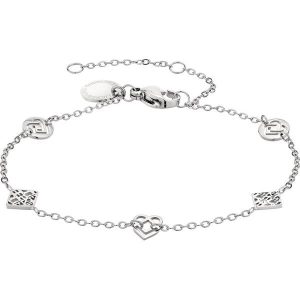 Liebeskind Bransoletka z elementami ozdobnymi rozmiar: onesize. Szare bransoletki Liebeskind, ze stali. Za 86,99 zł.