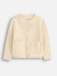 Coccodrillo Kardigan w kolorze kremowym rozmiar: 80. Brązowe kardigany Coccodrillo, z bawełny. Za 60,99 zł.