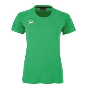 Damski jersey Stanno Bolt. Zielone koszulki sportowe STANNO, bez wzorów, z jersey, bez ramiączek, na fitness i siłownię. Za 180,00 zł.