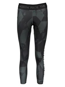 The North Face Legginsy sportowe "Flex" w kolorze szaro-czarnym rozmiar: XS. Czarne legginsy The North Face, xs, bez wzorów, outdoorowe. Za 126,75 zł.
