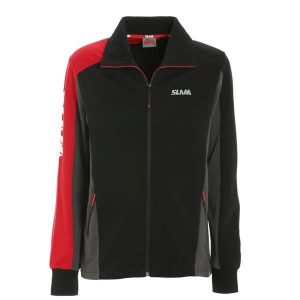 Sweter Slam Deck Ws Fz Damskie. Czarne swetry klasyczne SLAM, na zimę, s, z bawełny, bez kołnierzyka. W wyprzedaży za 304,80 zł.