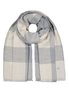 Barts Szal "Pattu" w kolorze szaro-kremowym - 180 x 50 cm rozmiar: onesize. Brązowe szaliki Barts, bez wzorów. Za 101,70 zł.