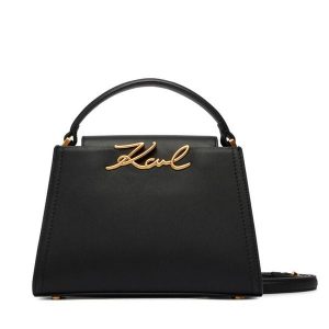 Torebka KARL LAGERFELD. Czarne kuferki KARL LAGERFELD, bez wzorów, bez dodatków. Za 1 199,00 zł.