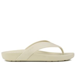 Japonki klapki damskie sportowe Crocs SPLASH FLIP. Brązowe klapki Crocs, bez wzorów, bez obcasa. W wyprzedaży za 149,00 zł.