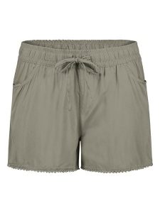 Fresh Made Szorty w kolorze khaki rozmiar: XS. Brązowe szorty Fresh Made, bez wzorów, z wiskozy. Za 39,45 zł.