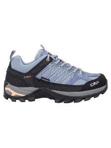 CMP Skórzane buty trekkingowe "Rigel" w kolorze błękitnym rozmiar: 40. Niebieskie buty trekkingowe CMP, z materiału, bez zapięcia. Za 332,58 zł.