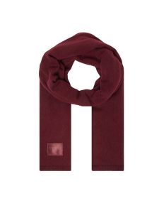 Guess Szalik AW5437 POL03 Bordowy. Czerwone rękawiczki Guess, z aplikacjami, z wełny. Za 289,99 zł.