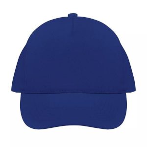 Czapka baseballowa 5-panelowa Sol's Seoul. Niebieskie czapki SOL'S, bez wzorów. Za 30,00 zł.