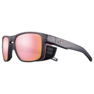 Okulary górskie JULBO SHIELD M czarne Spectron kat.4. Czerwone okulary przeciwsłoneczne Julbo. Za 437,99 zł.