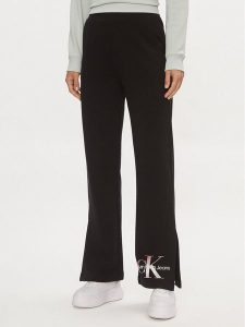 Calvin Klein Jeans Spodnie dresowe Diffused Monologo J20J223422 Czarny Regular Fit. Czarne spodnie dresowe Calvin Klein Jeans, s, bez wzorów, z bawełny. Za 299,99 zł.