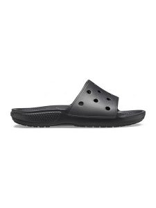 Crocs Klapki "Classic" w kolorze czarnym rozmiar: 36/37. Czarne klapki Crocs, bez wzorów, z otwartym noskiem, bez obcasa. Za 79,21 zł.
