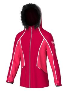 ROSSIGNOL Kurtka narciarska "Saluver" w kolorze różowym rozmiar: XL. Różowe kurtki sportowe Rossignol, m, bez wzorów, z materiału, bez kaptura, narciarskie, primaloft. Za 588,81 zł.