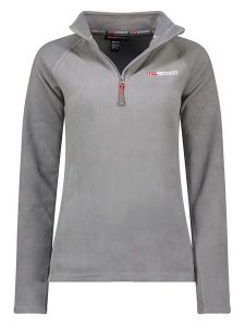 Geographical Norway Bluza polarowa w kolorze szarym rozmiar: S. Szare bluzy Geographical Norway, s, bez wzorów, z polaru, bez kaptura. Za 54,45 zł.