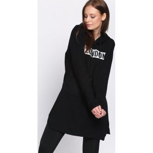 Czarna Bluza Communicative. Bluzy marki 4f. Za 79,99 zł.