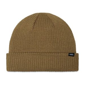 Czapka Vans. Brązowe czapki Vans, bez wzorów. Za 109,99 zł.