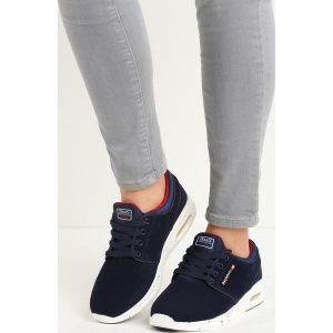 Granatowe Buty Sportowe Transmission. Buty sportowe marki Born2be. Za 59,99 zł.