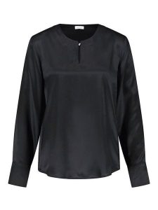 Gerry Weber Bluzka w kolorze granatowym rozmiar: 36. Niebieskie bluzki Gerry Weber, bez wzorów, bez kołnierzyka, bez ramiączek. Za 100,99 zł.