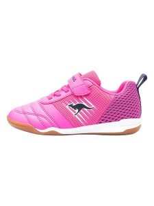 Kangaroos Buty sportowe "Super Court" w kolorze jaskraworóżowym rozmiar: 40. Różowe buty sportowe KangaROOS, bez wzorów, z gumy, bez zapięcia. Za 92,21 zł.