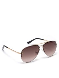 Gino Rossi Okulary przeciwsłoneczne MR22LQ006S-1 Brązowy. Brązowe okulary przeciwsłoneczne Gino Rossi. Za 129,99 zł.