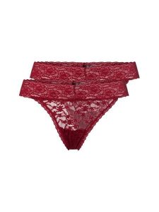Snocks Stringi w 2-paku Kobiety czerwony, S. Czerwone stringi Snocks, bez wzorów, z koronki. Za 99,95 zł.