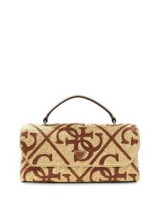 Guess Torebka 182670 Brązowy. Brązowe listonoszki Guess, z aplikacjami, bez dodatków. Za 584,99 zł.