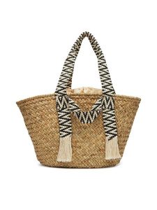 DeeZee Torebka BLSGBAG02 Beżowy. Brązowe torebki klasyczne DeeZee, bez wzorów, z syntetyku, bez dodatków. Za 149,99 zł.